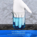 Blue Size L Disposable Nitrile Rubber Gloves Oil Resistant Waterproof Non-Slip Protective Gloves Powder Free Cleaning Gloves