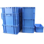 Reinforced Stackable Turnover Box Logistics Box Portable Storage Box Carrying Box 600x400x285mm La164285