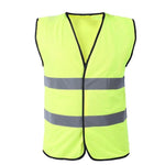 6 Pieces Yellow S/M/L/Xl/XXl/XXXl Reflective Safety Vest