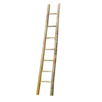 Electrical Protection Insulation Bamboo Ladder 6m Telescopic Ladder