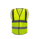 Yellow Reflective Vest Highlight Night Work Safety Vest for Engineering Construction Traffic Sanitation Workers Labor Protection Vest