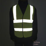 Yellow Reflective Vest Highlight Night Work Safety Vest for Engineering Construction Traffic Sanitation Workers Labor Protection Vest