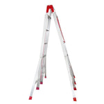 Thickened Aluminum Alloy Telescopic Miter Ladder Project Outdoor Folding Folding Leg Ladder Thickened 5 M 2, 2.7 M Thick 4.7 M Miter Ladder