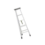 2.5m Folding Herringbone Engineering Ladder Aluminum Alloy Ladder Custom Thickened Double Side Ladder 2.5m 8 Steps