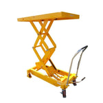 Hydraulic Lifting Platform Forklift Truck Manual Platform Increases 1.3m With A Load Of 350kg