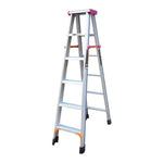 1.2m Widen And Thicken Full Anti Slip Engineering Ladder Multi Function Folding Ladder Aluminum Ladder 1.2m Full Anti Slip 4 Steps