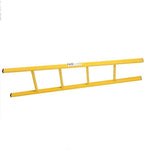 Safety Ladder Single Vertical Ladder 2m Yellow