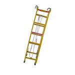 Electrical Protection Insulation Bamboo Ladder 3m Telescopic Ladder