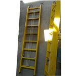 Electrical Protection Insulation Bamboo Ladder 3m Telescopic Ladder