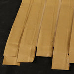 FZ1183 Yellow Moisture-proof Packaging Bag Snake Skin Feed Woven Plastic Composite Kraft Paper Bag 65 * 100 100 Pieces