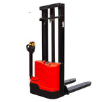 Full Electric Forklift Stacker 1.5t Electric Hydraulic Lift Truck Full Automatic Walking Loading And Unloading Vehicle Battery Stacker [1.5t Stacker Can Lift 3m]