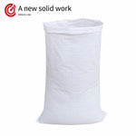 FZ1115 White Woven Bag Express Logistics Gunny Plastic Snakeskin Packing Rice Flour Thickened 45 * 75 100 Pieces