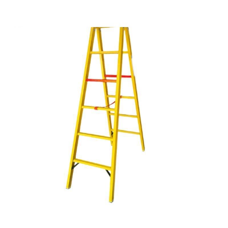 2m Insulated Miter Ladder Glass Fiber Single Side Telescopic Ladder Insulated Ladder Electrical Ladder Folding Ladder Engineering Safety Ladder