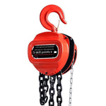 Triangle Chain Hoist Hand Lift Steel Chain Block Manual Lever Block 1T 2.5M