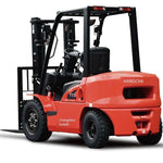 Diesel Forklift 1.67m Fork Free Lifting Height 170 mm Maximum Height 4140 mm