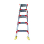 3.5m Aluminum Alloy Ladder Miter Ladder Folding Single Side Climbing Ladder Thickened Multi-functional Indoor Engineering Ladder