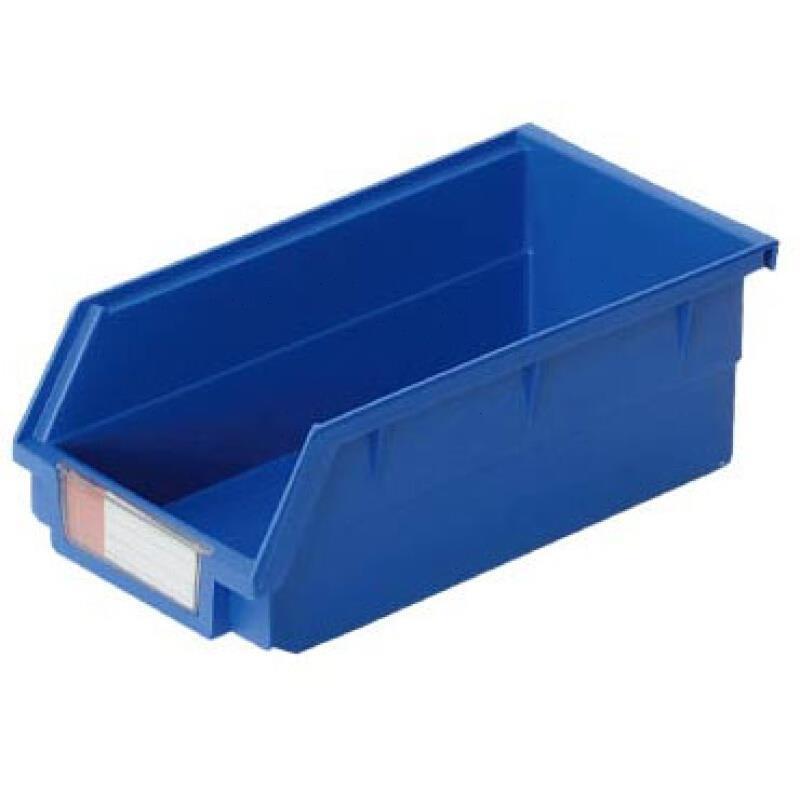 105×190×75mm Blue PP Back Hanging Parts Box For Tool Storage Parts Storage