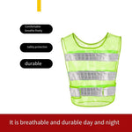 Reflective Vest Car Annual Inspection Safety Suit Environmental Sanitation Reflective Vest Multi Pocket Construction Vest