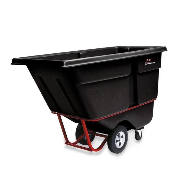 Rotational Plastic Tilting Bucket Car Dump Cart