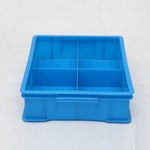 Plastic Turnover Box Partition Box Material Box Hardware Tool Box Parts Multi Cell Box Plastic Box Screw Box Four Cell Box 372 * 276 * 80mm