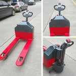 Electric Forklift Pallet Truck Full Electric Handling Vehicle  Electric Hydraulic Lift Forklift Load 2t