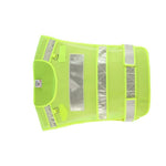 Free Size Yellow 30℃ Anti Freeze Reflective Safety Vest