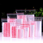 Thickened Waterproof PE Transparent Self Sealing Bag Plastic Packaging 12 Thread 24cm * 34cm 100 Pieces