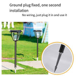 Solar Garden Lamp Villa Outdoor Waterproof Garden Lawn Lamp Park Landscape Decoration Lawn Lamp With Two Color Light