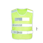 Breathable Mesh Reflective Vest Safety Vest Protection Vest for Construction Engineering Traffic Sanitation Safety Warning Work Clothes - Yellow Green