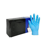 100 / Box Disposable Nitrile Gloves Powder Free Laboratory Gloves Thin Working Labor Protection Cleaning Gloves S Blue