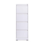 Four Bucket Card Box Thickened FC Hanging And Fishing Cabinet Gooseneck Handle With Lock Locker Owner's Filing Cabinet