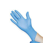 100 Pieces / Box Blue M Size Gloves Disposable Nitrile Gloves Powder Free Gloves