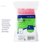 Self Sealing Bag (Transparent) - No.4 (100 Pieces / Bag) 120x80mm 0.04mm