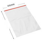 3026 Self Sealing Bag (transparent) - No.7 (100 Pieces / Bag) 200x140mm 0.04mm