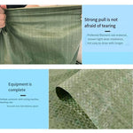 Moisture Proof And Waterproof Woven Bag Moving Snakeskin Express Parcel Packing Loading Cleaning Garbage 60 * 90 5 Pieces Gray Green