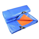 Rainproof Tarpaulin Splicing Blue Orange Anti-Aging High Quality 19.4 m * 30 m * 1 Piece