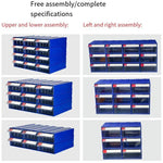 185 * 110 * 60 mm Modular Plastic Parts Cabinet Drawer Type Component Box  Material Box Drawer Type Storage Box Parts Box