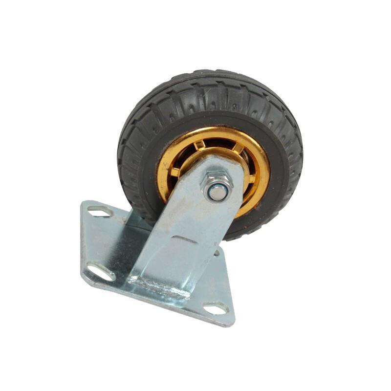 6 Inch Industrial Wheel Rubber Wheel For Trolley Flat Car And Caster Heavy Directional Wheel