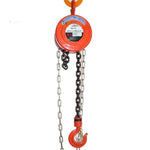 HS-Z05 Round Chain Block Lifting Equipment Implement Manganese Steel Chain Orange 5t 4m