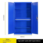 1000 * 500 * 1800mm Inside One Draw 2 Layer Plate No Net Heavy Duty Tool Cabinet Blue Hardware Tool Storage Cabinet