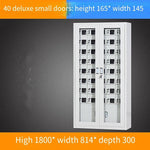 1800 * 814 * 300mm 40 Doors Storage Container Glass Door Storage Container Cabinet Staff Meeting Room Storage Container Cabinet