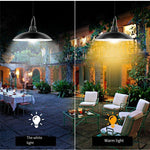 Solar Lamp Household Outdoor Courtyard Water Body Chandelier Lighting Street Lamp Household Indoor Retro LED Bulb