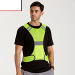 Mesh Breathable Reflective Vest Safety Vest Night Running Vest Riding Outdoor Clothes Road Traffic Safety Clothes