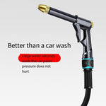 Car Washing Water Gun High-pressure Telescopic Water Pipe Hose Watering Flower Car Washing Artifact Household Car Brushing Water Gun Tool Set Nozzle