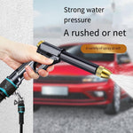 30m Car Washing Water Gun High-pressure Telescopic Water Pipe Hose Watering Car Washing Artifact Household Car Brushing Water Gun Tool Set Nozzle