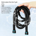 Car Washing Water Gun High-pressure Telescopic Water Pipe 7.5m Hose Watering Car Washing Artifact Household Car Brushing Water Gun Tool Set Nozzle