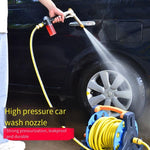 Car Wash Water Gun Set Household Flushing Car High Pressure Device Irrigation Watering Gardening Cleaning Storage Rack Tool Foam Wash Artifact