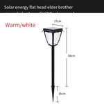 Solar Lamp Outdoor Courtyard Lamp Household Waterproof Lawn Lamp Garden Villa Landscape Lamp Outdoor Decorative Ground Plug-in Lamp