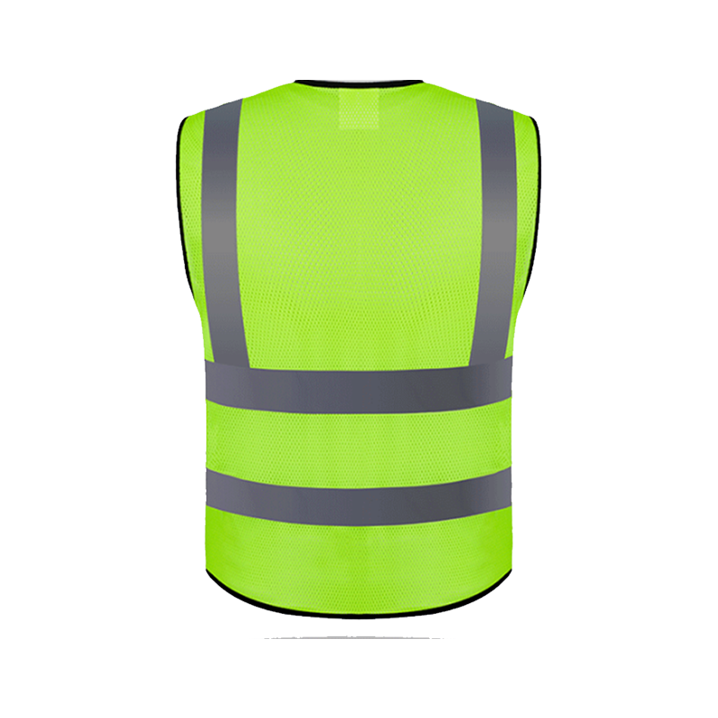 Custom Reflective Vest High Visibility Reflective Safety Vest Green