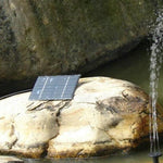 Solar Fountain Solar Fountain Micro Fountain Solar Sprinkler Outdoor Courtyard Rockery Garden Pond Landscaping Fountain 2.5W Solar Power Storage